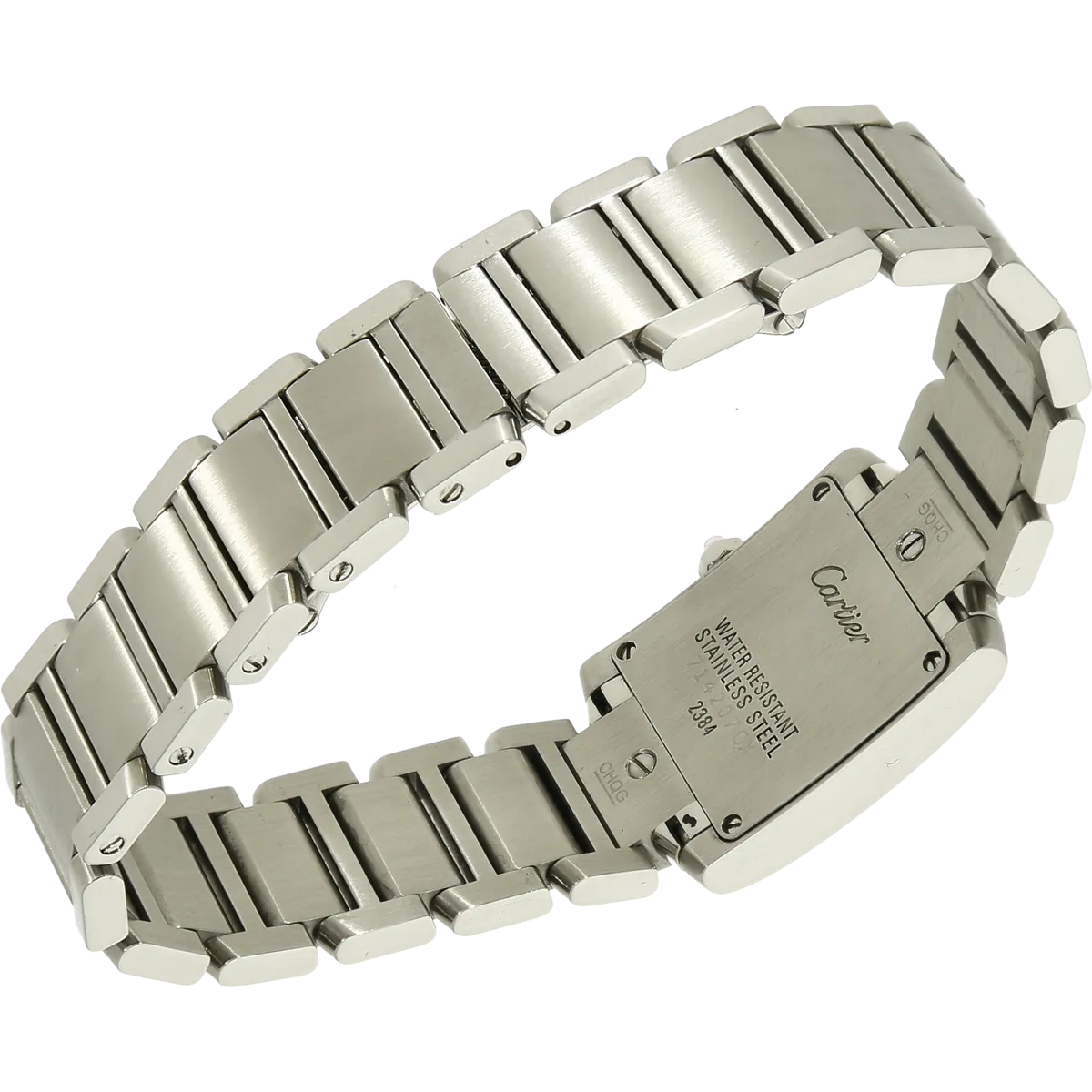 Cartier Tank Francaise MOP 2384 Schliesse zu 