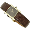 Cartier Tank must mech. braunrot halb liebend 