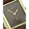 Cartier Tank must mech. braunrot Zifferblatt 