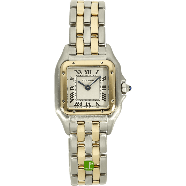 Cartier Lady Panthere Stahl Gold stehend