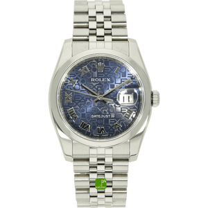 Rolex Datejust 36 Computer Dial stehend