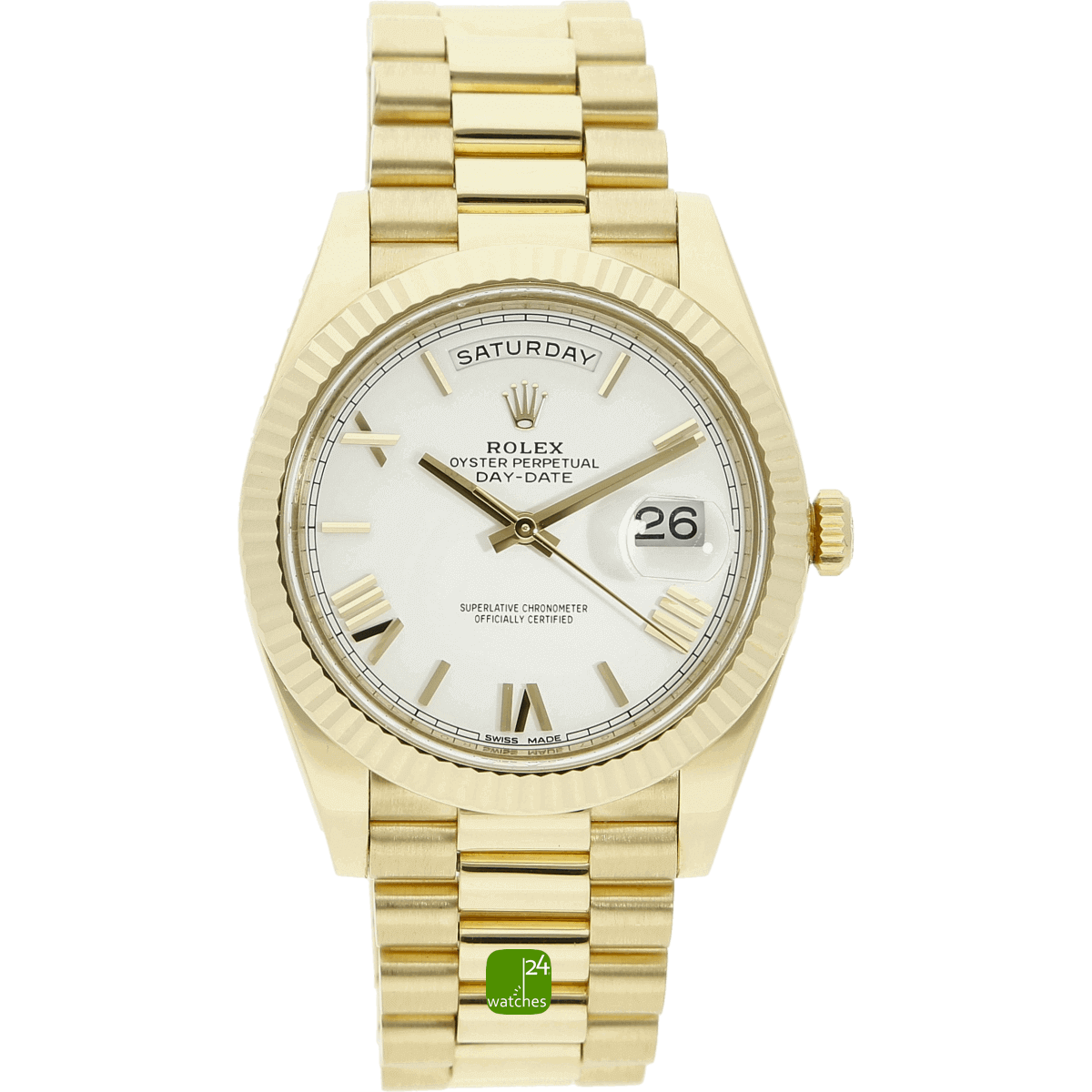 Rolex Day Date 40 stehend