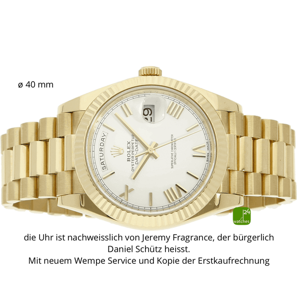 Rolex Day Date 40 liegend