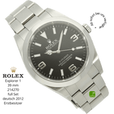 rolex Exlorer 1 214270 halb liegend