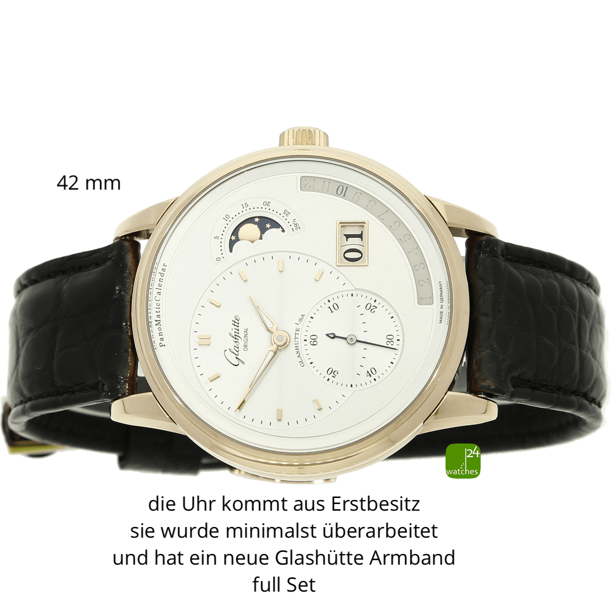 GO PanoMatic Calendar Pinkgold liegend