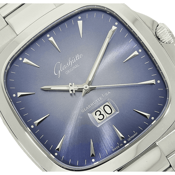 Glashuette Seventies Big Date Zifferblatt 