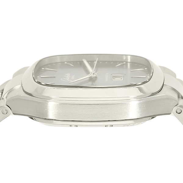 Glashuette Seventies Big Date Gehaeuse links 