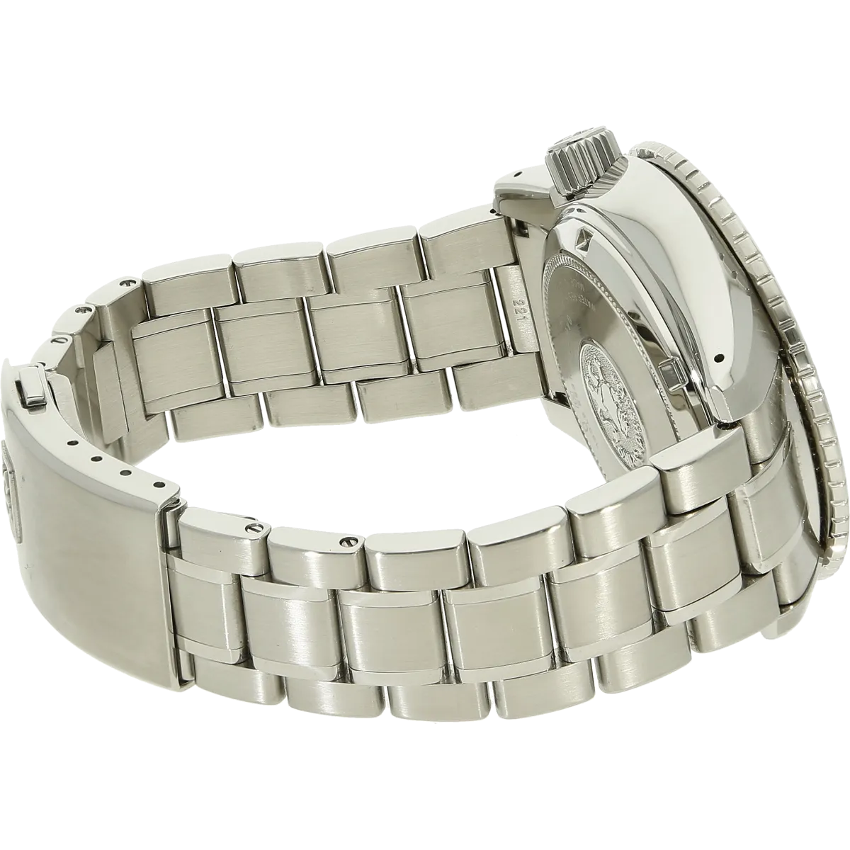 Grand Seiko Sport GMT SBGJ237 Armband rechts 