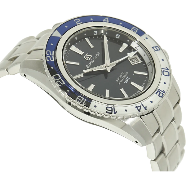 Grand Seiko Sport GMT SBGJ237 Gehaeuse links 