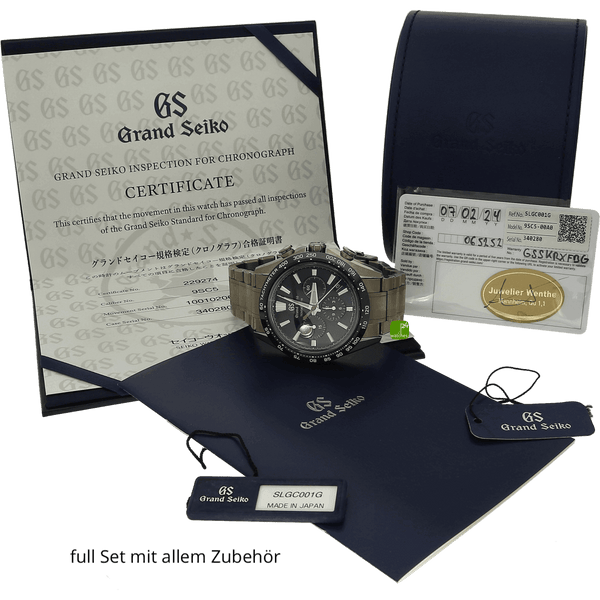 Grand Seiko  Tentagraph SLGC001 mit Papieren 