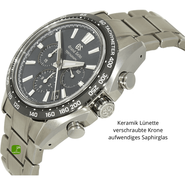 Grand Seiko  Tentagraph SLGC001  Gehaeuse rechts 