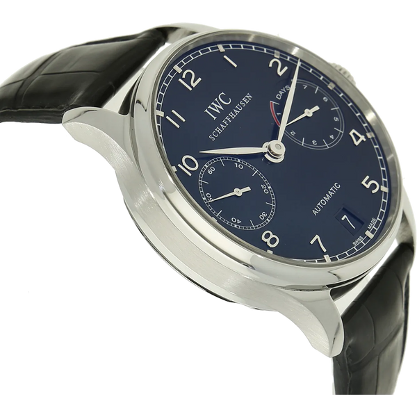 IWC 7 Tage Portugieiser IW500109 Gehaeuse links 
