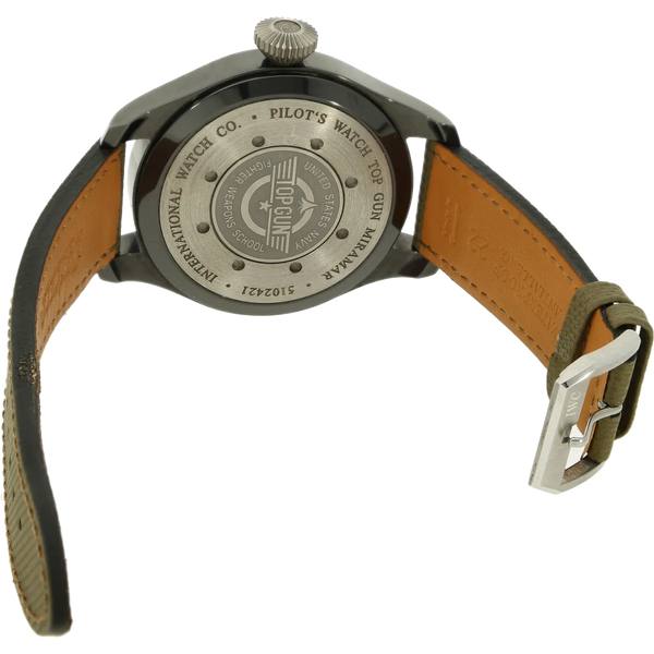 IWC Big Pilot 48 Top Gun Schliesse offen 