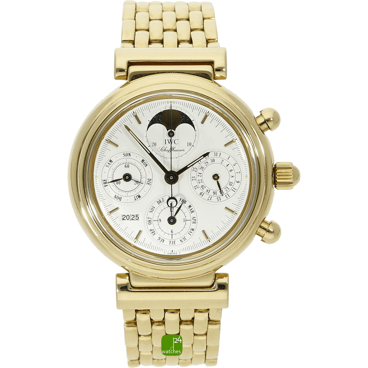 IWC Da Vinci Gold perpetual Calendar 3750 –