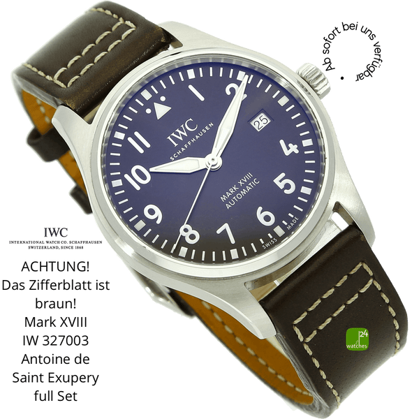 IWC Mark XVIII Exupery halb liegend