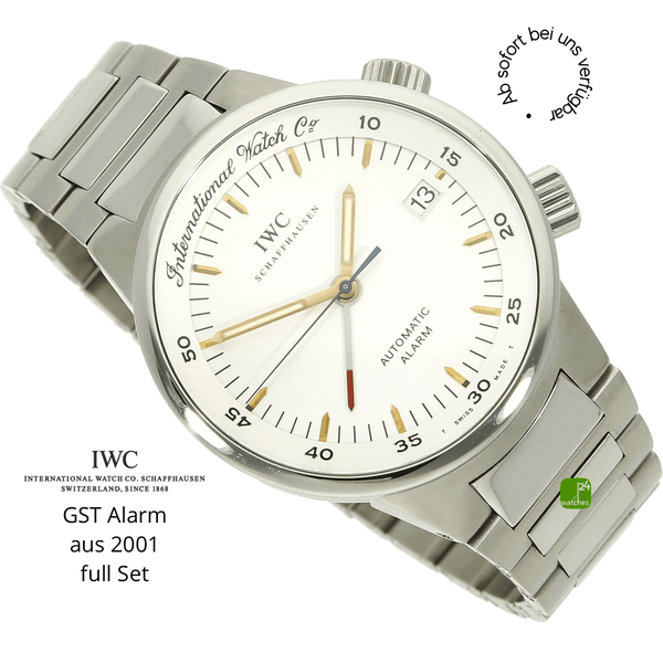 gebrauchte iwc gst alarm 3537 halb liegend