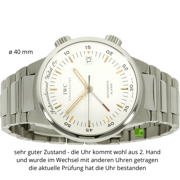 gebrauchte iwc gst alarm 3537 liegend