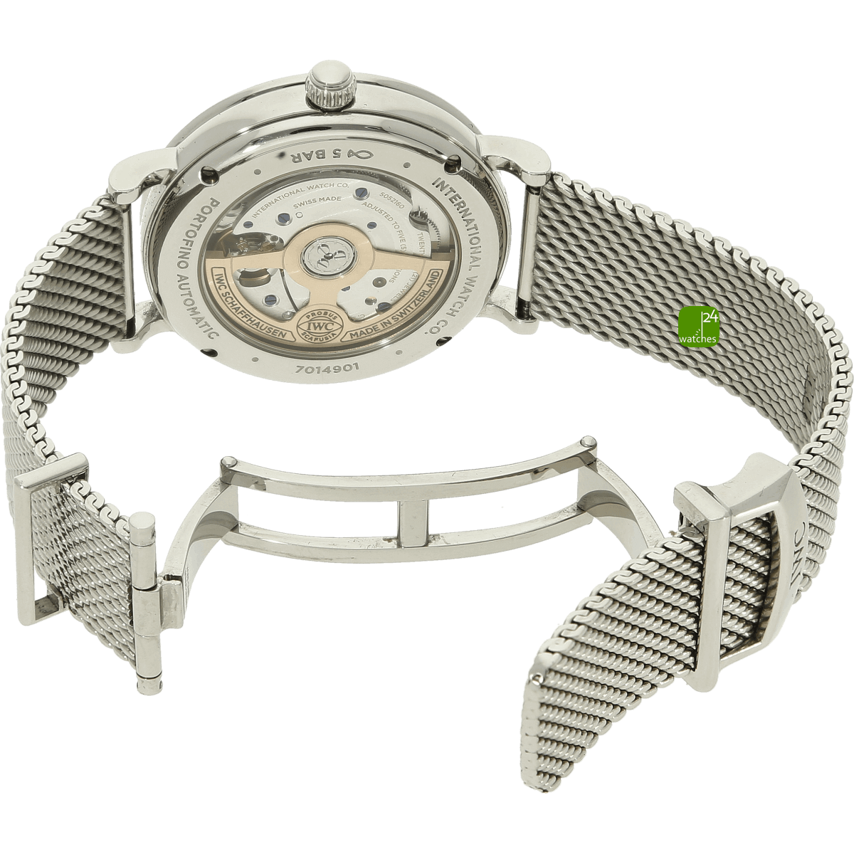 IWC Portofino Die IW658601 Schliesse offen Millanaise 