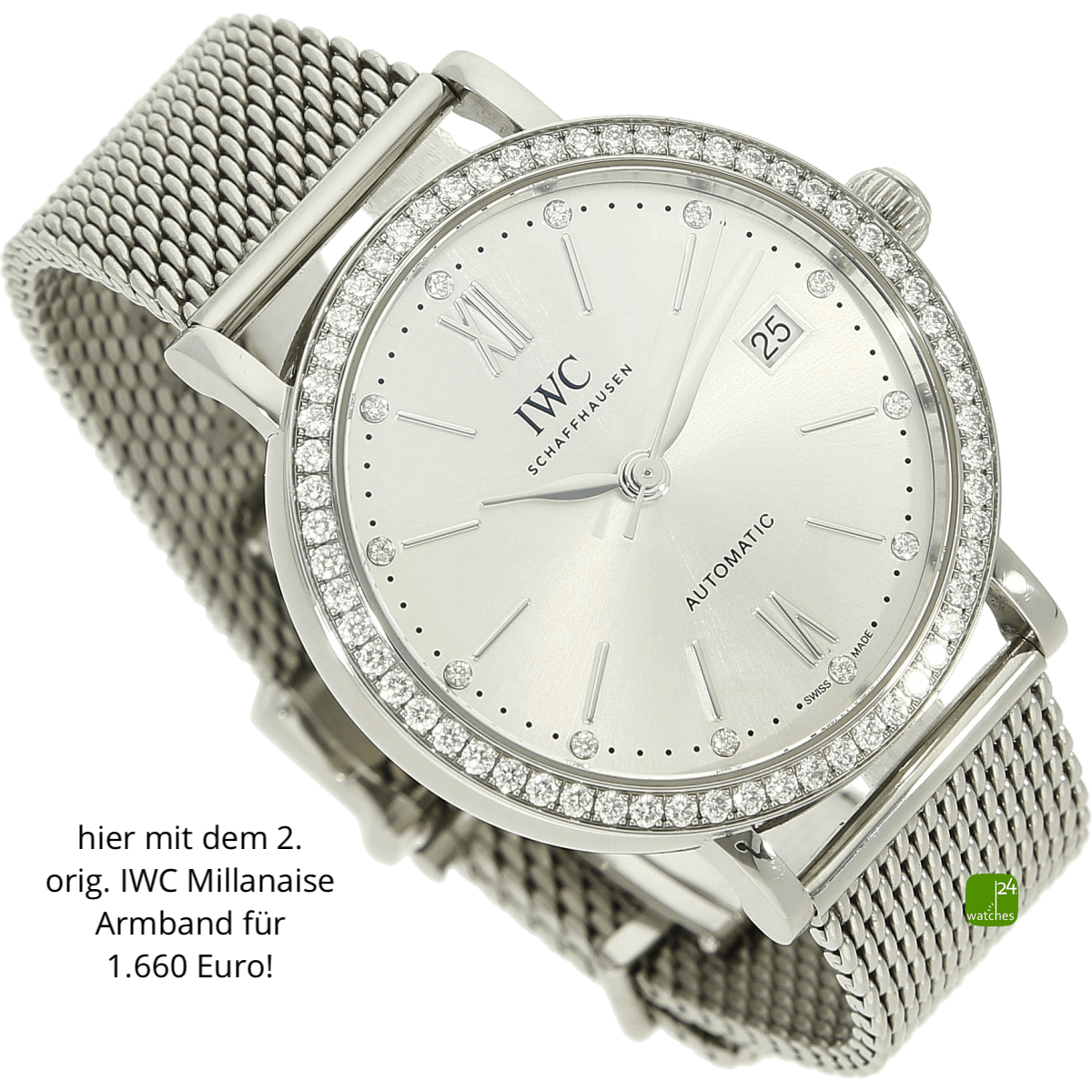 IWC Portofino Die IW658601 halb liegend Millanaise