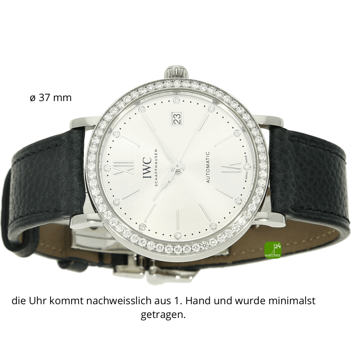 IWC Portofino Die IW658601 liegend Leder 