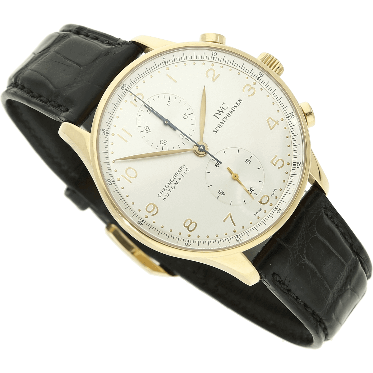 IWC Portugieser Rotgold 3714-002 halb liegend
