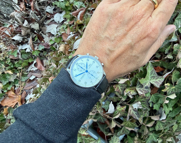 IWC Portugieser Chrono IW 381417 am Arm 2 