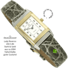 Jaeger Lady Reverso Stahl Gold halb liegend