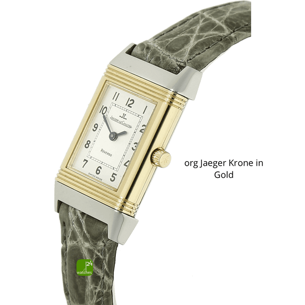 Jaeger Lady Reverso Stahl Gold Gehaeuse re