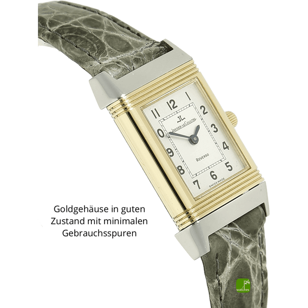 Jaeger Lady Reverso Stahl Gold Gehaeuse li