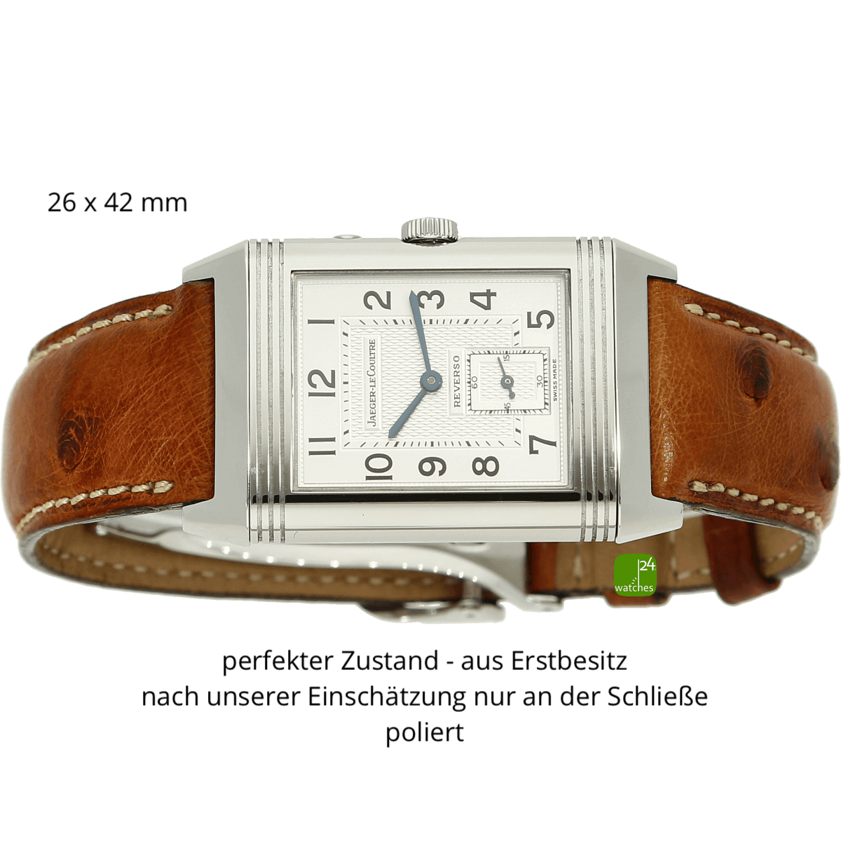 Jaeger Reverso Duoface liegend