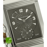 Jaeger Reverso Duoface Zifferblatt schwarz