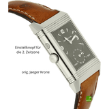 Jaeger Reverso Duoface Gehause gewendet
