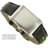 Jaeger Reverso Large smal Sec Gehaeuse gedreht 