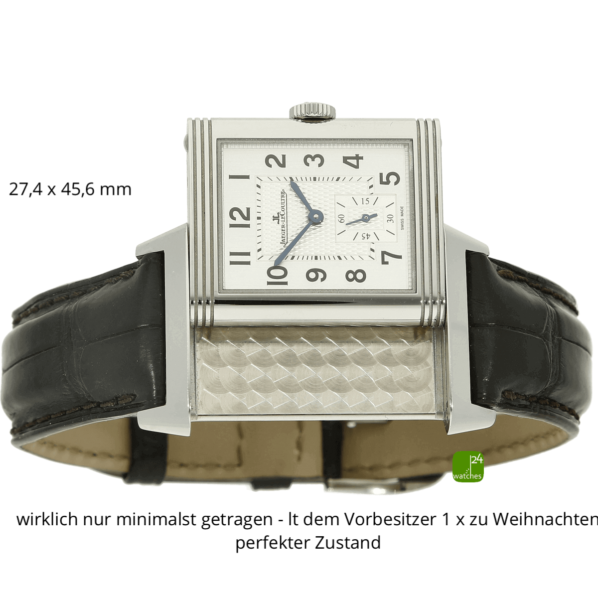 Jaeger Reverso Large smal Sec liegend 