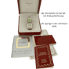 Cartier Santos Lady Stahl Gold Auto. mit Papieren 