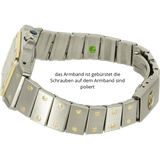 Cartier Santos Lady Stahl Gold Auto. Armband rechts 