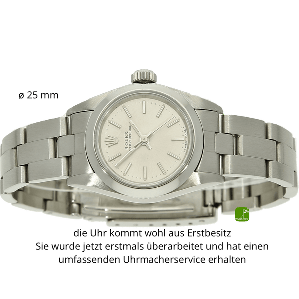 Rolex Oyster Perpetual 25 liegend