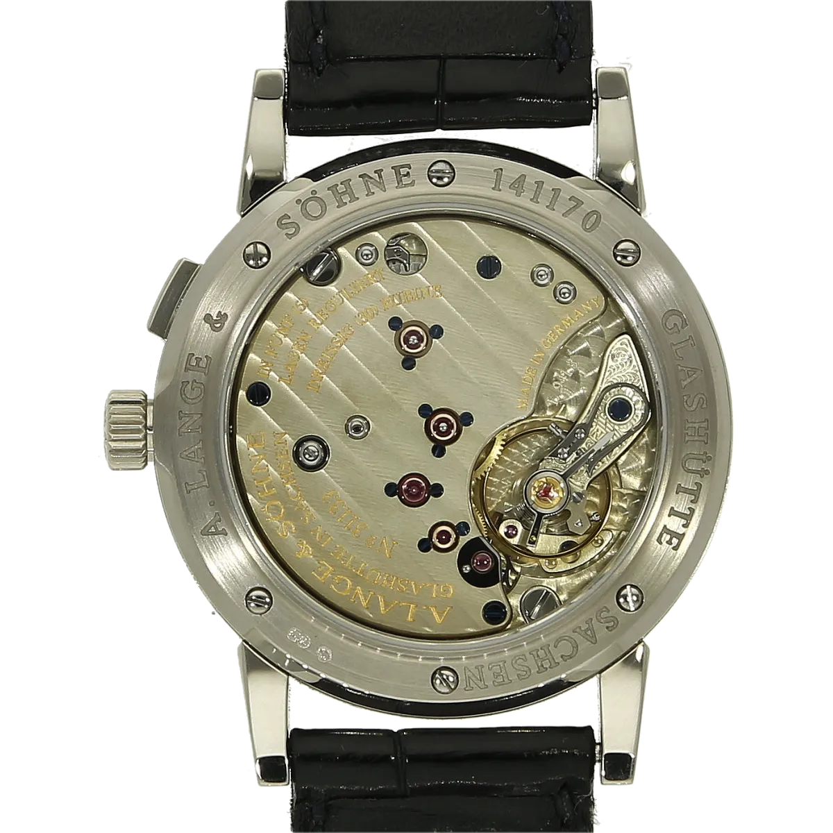 Lange Saxonia 105.027 blau Rückseite 