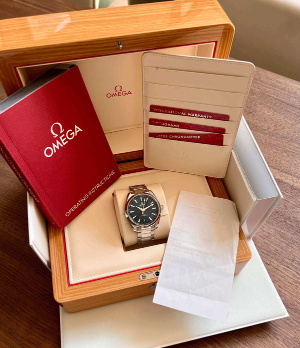 Seamaster Aqua Terra 41 blau mit Garantie