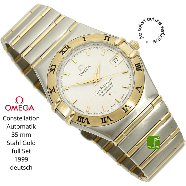 Omega Constellation halb liegend