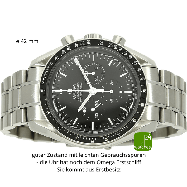 Omega Speedmaster Moonwatch liegend