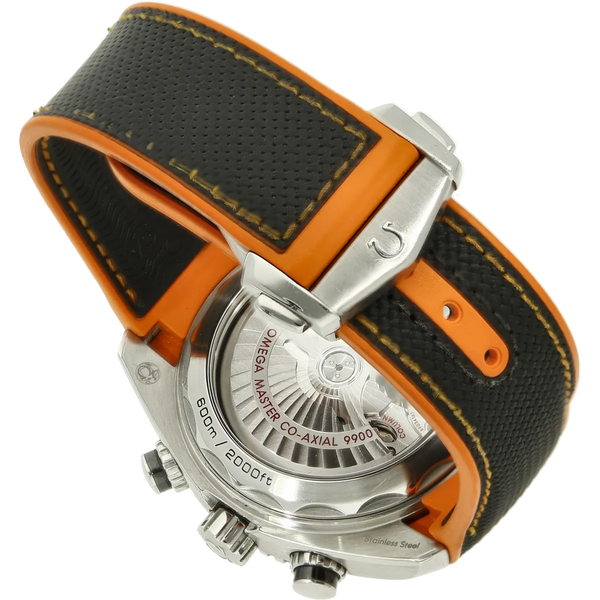 Omega Plaent Ocean Chrono 600m Schliesse zu 