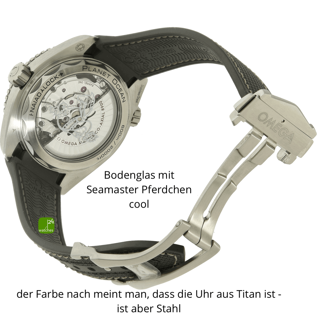 Seamaster Planet Ocean 43,5 mm Schliesse offen 