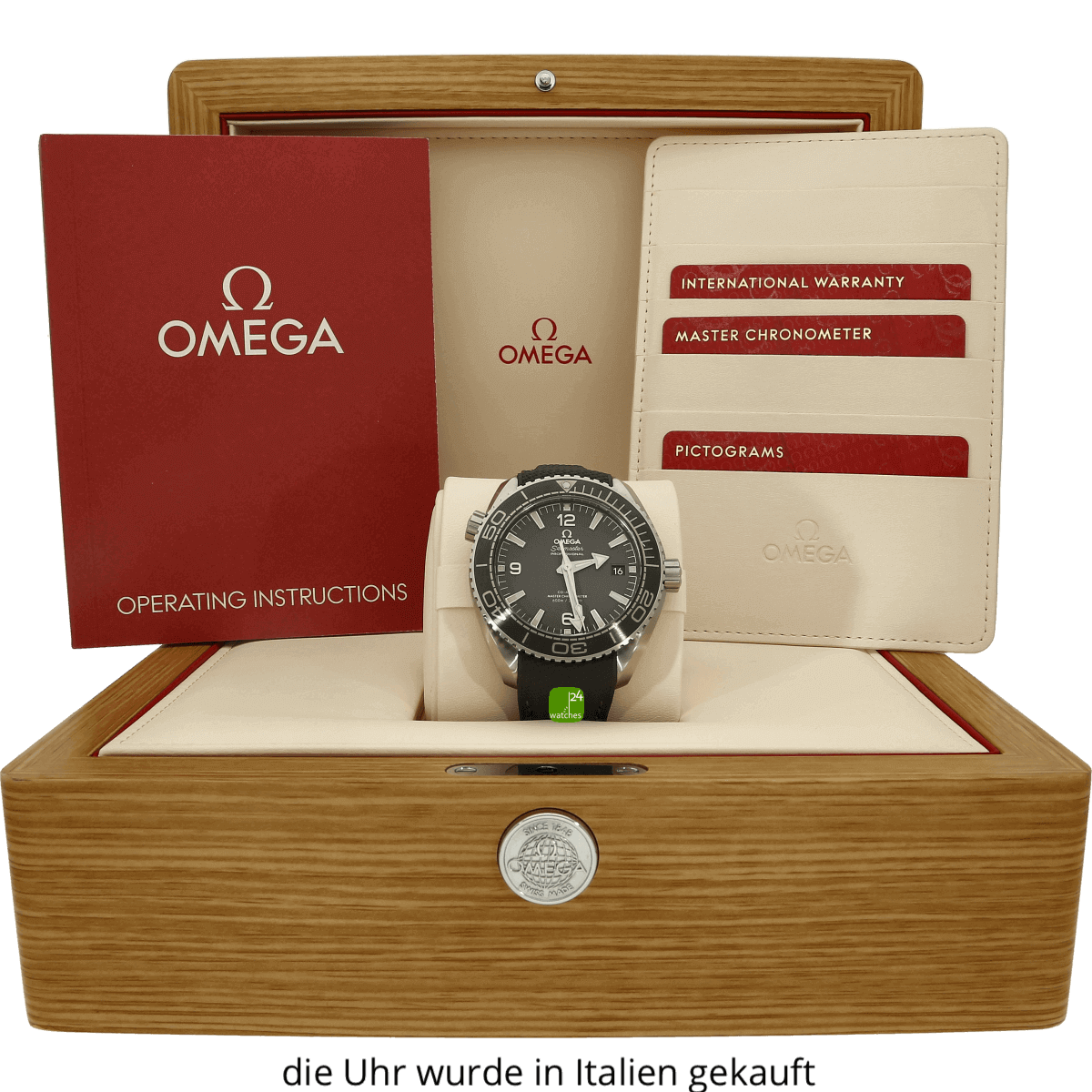 Seamaster Planet Ocean 43,5 mm mit Papieren 