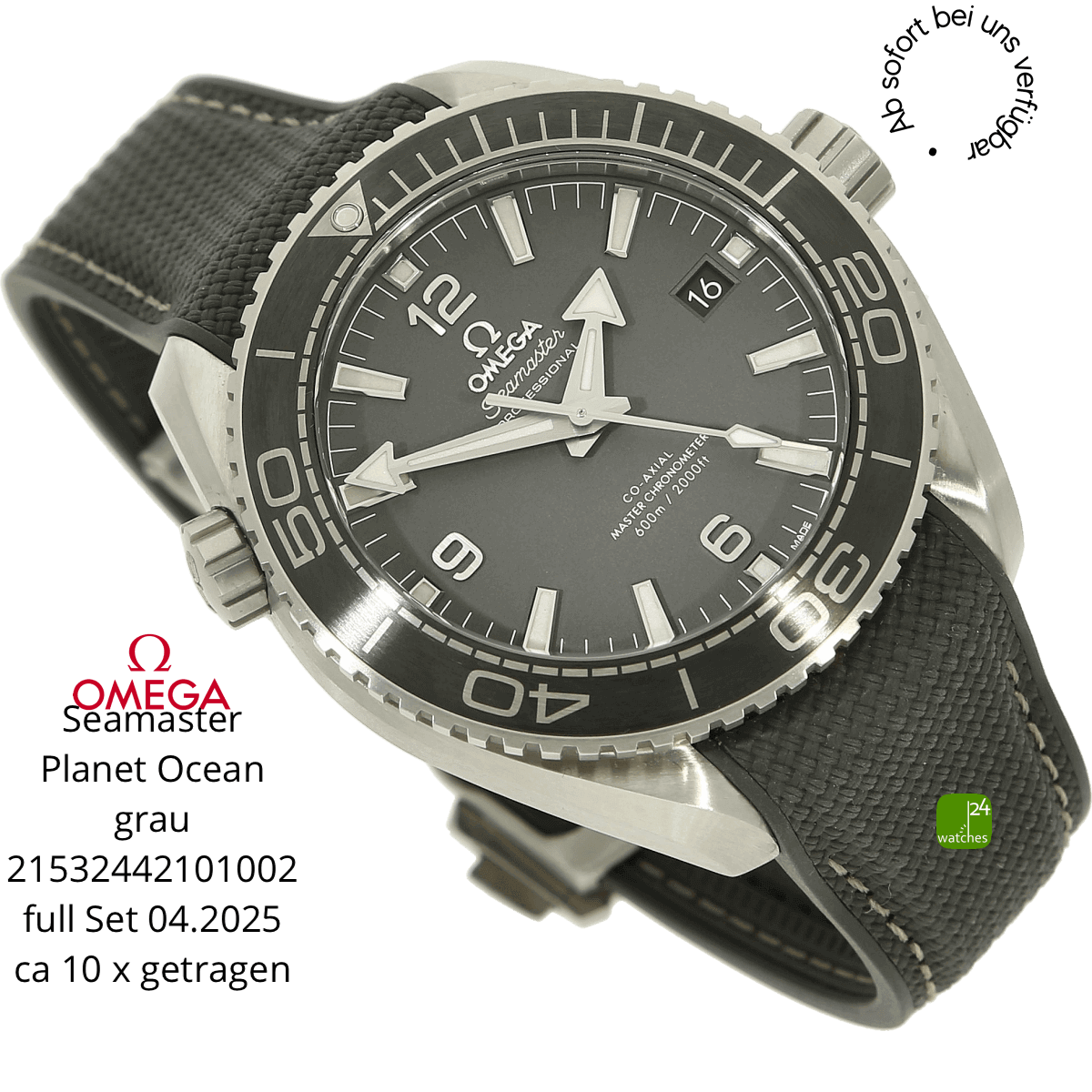 Seamaster Planet Ocean 43,5 mm halb liegend 