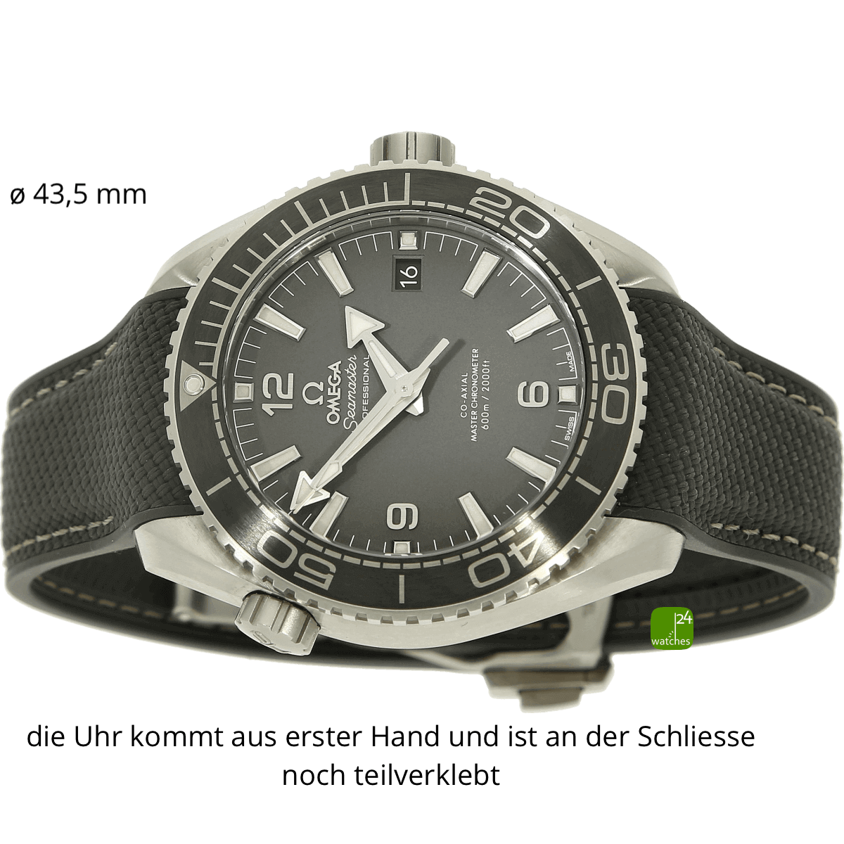 Seamaster Planet Ocean 43,5 mm liegend 