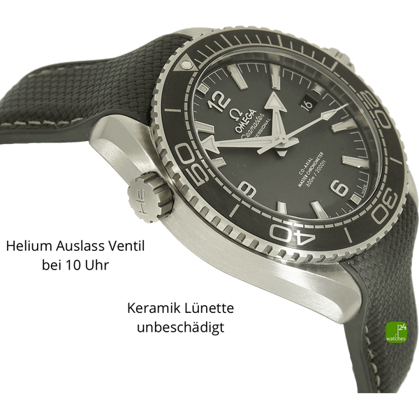 Seamaster Planet Ocean 43,5 mm Gehaeuse links 