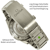 Omega Seamster 300 Titan blau Schliesse zu 