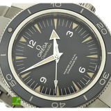 Omega Seamster 300 Titan blau Zifferblatt 
