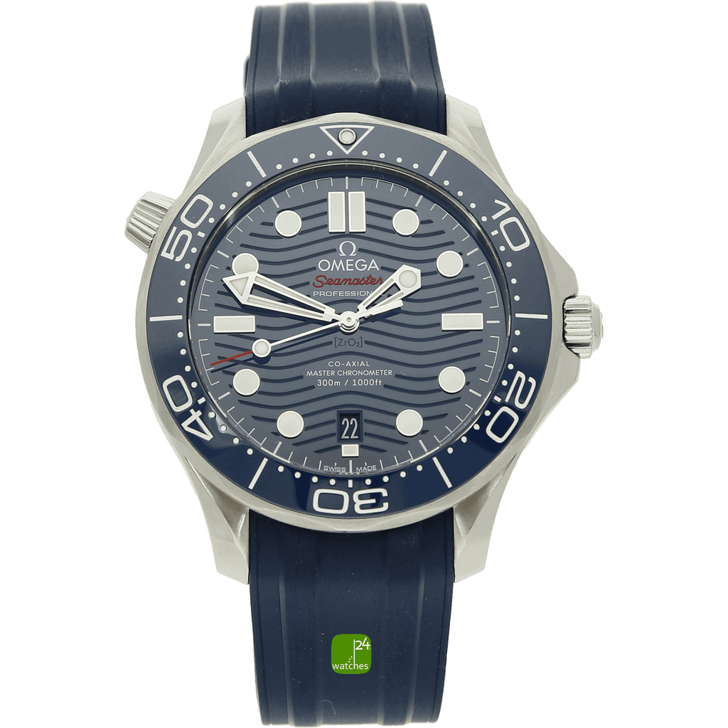 Omega Seamaster Prof 300 blue stehend 